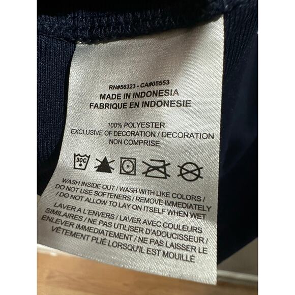 Men's Large Nike #1 Navy Pennsylvania Quakers Endzone Football Jersey - Picture 4 of 4